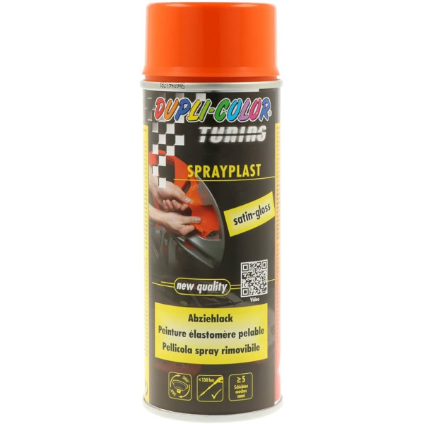 Sprayplast Πορτοκαλί γυαλιστερό σατινέ σπρέι 400ml