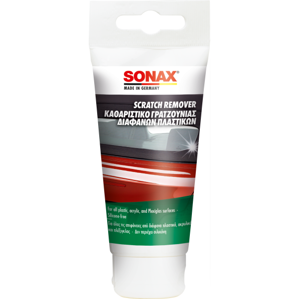 Sonax Κρέμα για γρατζουνιές σε διάφανα πλαστικά + ακρυλικά 75ml