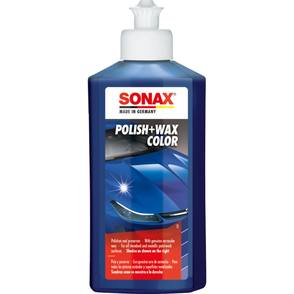 Sonax Χρωμοαλοιφή + κερί Μπλε 250ml