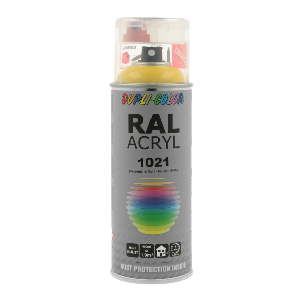 1021 RAL σπρέι Ακρυλικό Κίτρινο 400ml