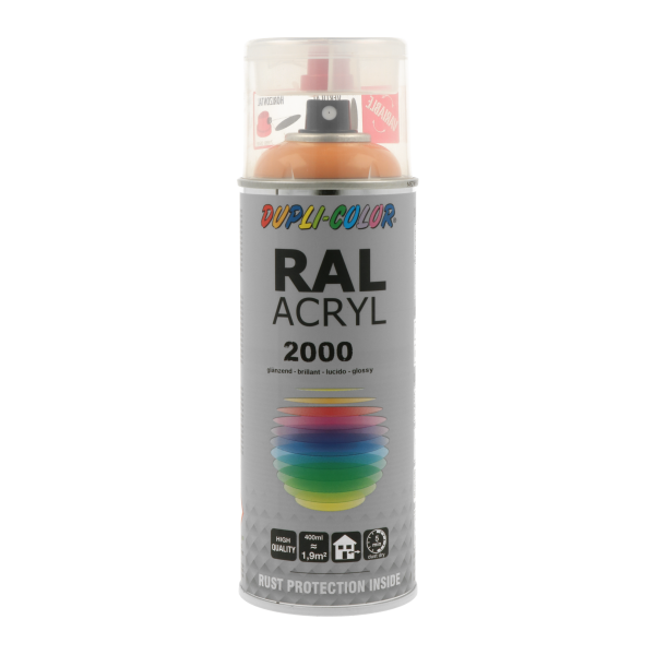 2000 RAL σπρέι Ακρυλικό Πορτοκαλί/Κίτρινο 400ml