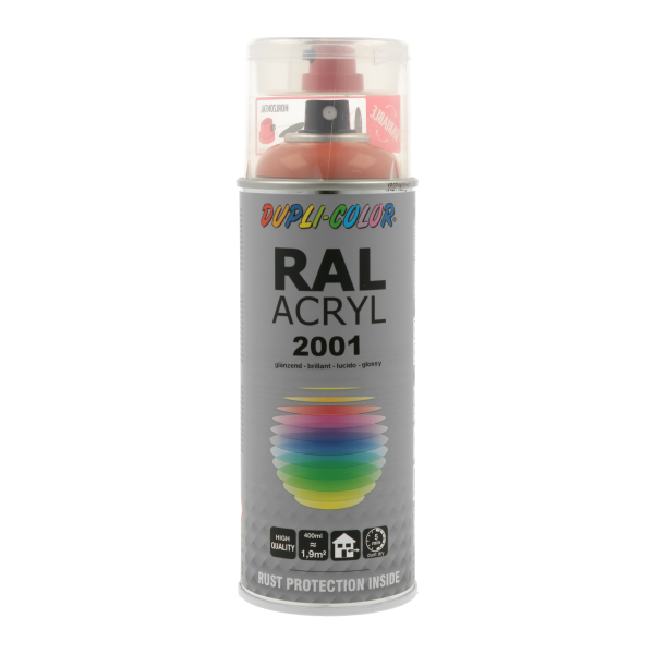 2001 RAL σπρέι Ακρυλικό Πορτοκαλί/Κόκκινο 400ml