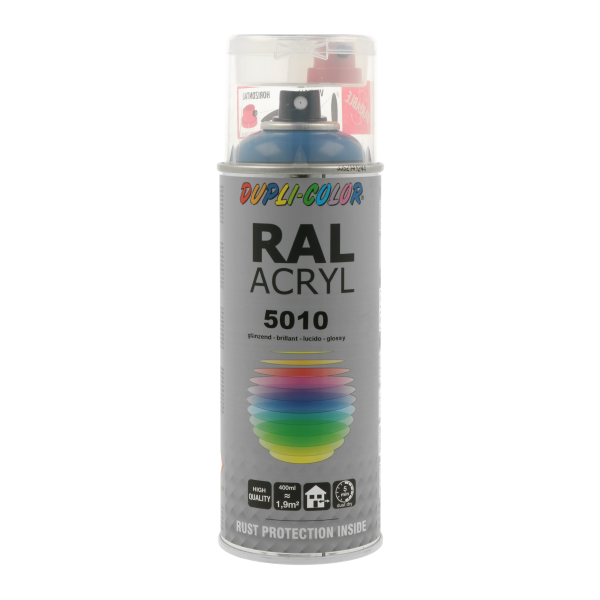 5010 RAL σπρέι Ακρυλικό γνήσιο Μπλε 400ml