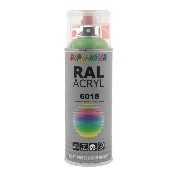6018 RAL σπρέι Ακρυλικό πράσινο/κίτρινο 400ml