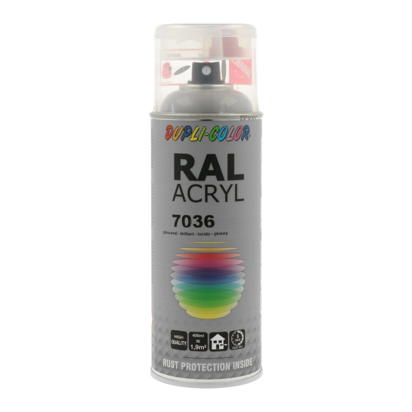 7036 RAL σπρέι Ακρυλικό Γκρι Πλατίνας 400ml
