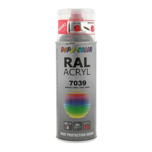 7039 RAL σπρέι Ακρυλικό Γκρι χαλαζία 400ml