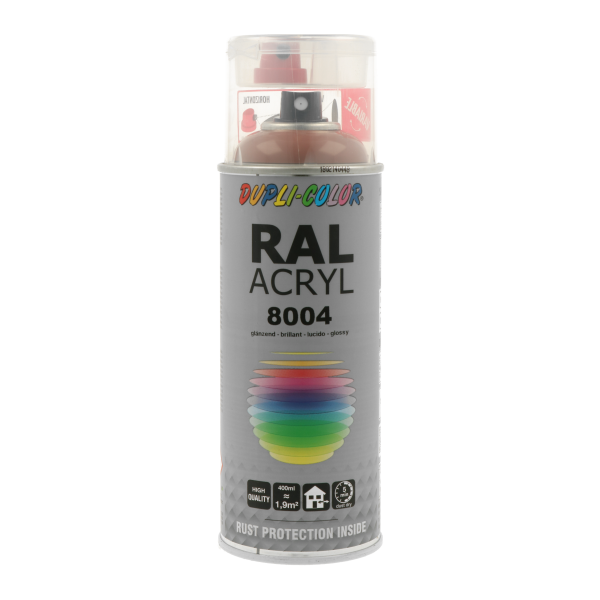 8004 RAL σπρει Ακρυλικό Καφέ χαλκού 400ml