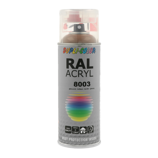 8003 RAL σπρέι Ακρυλικό Καφέ πηλού 400ml