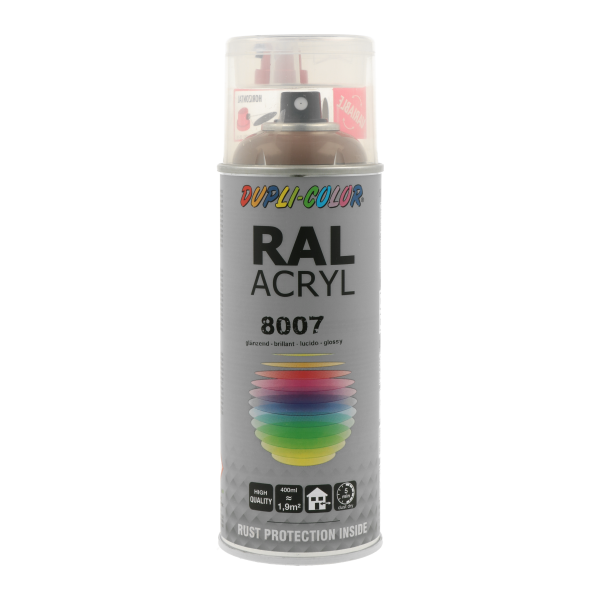 8007 RAL σπρέι Ακρυλικό Καφέ Ελαφιού 400ml