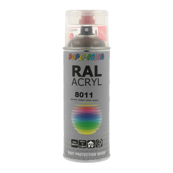 8011 RAL σπρέι Ακρυλικό Καφέ καρυδιού 400ml