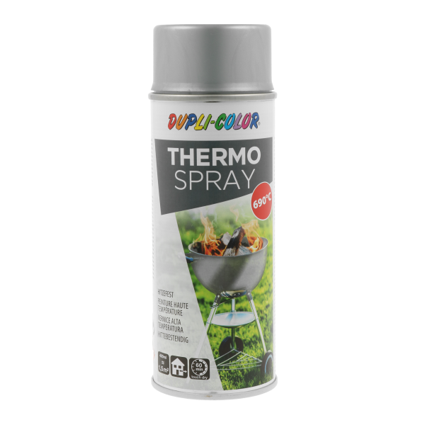 Σπρέι Υψηλής Θερμοκρασίας Ασημί 690οC 400ml
