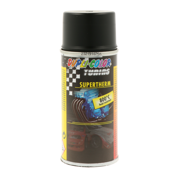 Σπρέι Υψηλής Θερμοκρασίας Supertherm Μαύρο 800oC 400ml