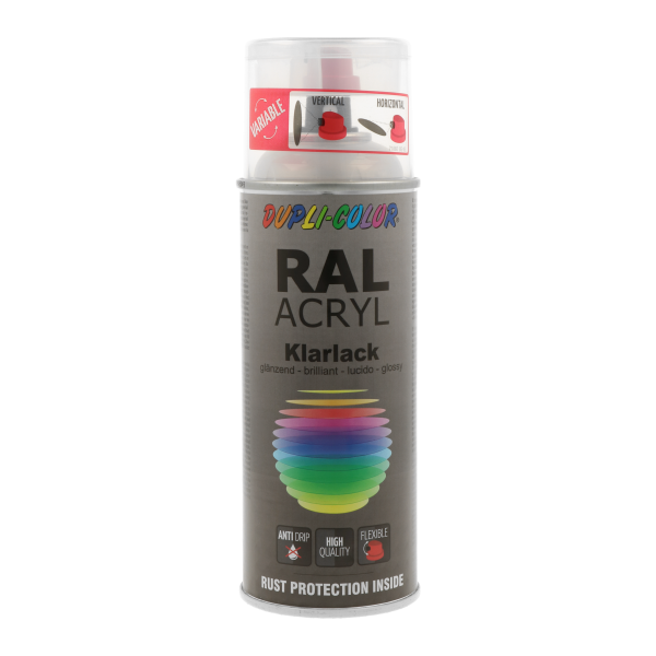 Σπρέι Βερνίκι 100% Ακρυλικό Ral Acryl Γυαλιστερό  400ml