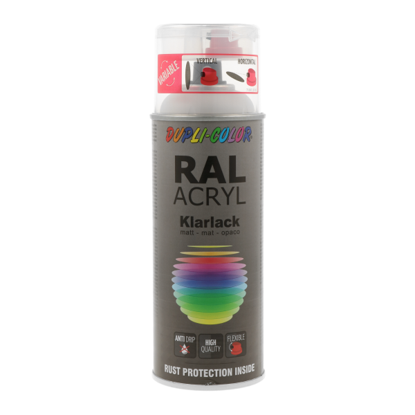 Σπρέι Βερνίκι 100% Ακρυλικό Ral Acryl Ματ  400ml