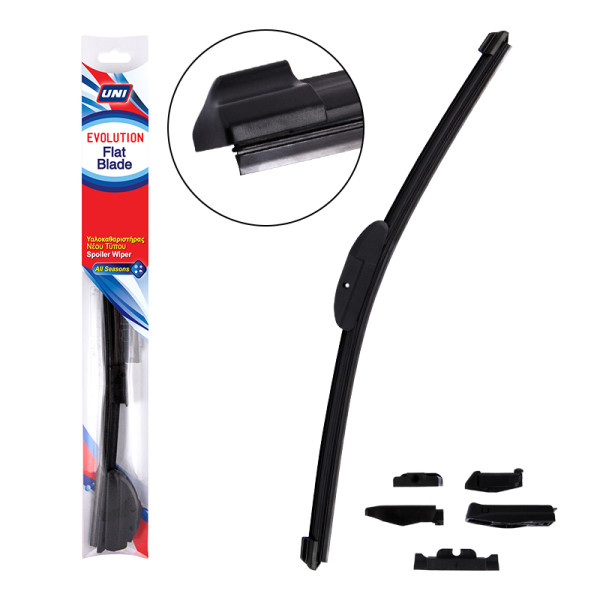 Υαλοκαθαριστήρας Φλατ Evolution 28" 710ΜΜ (με αντάπτορες)