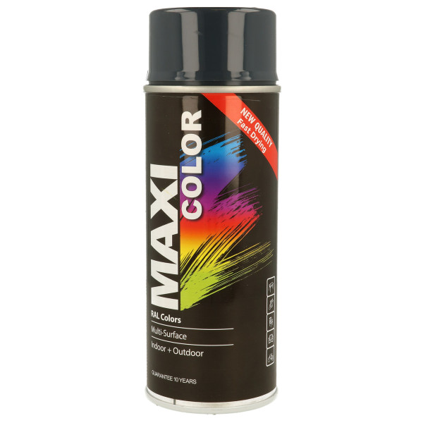 Maxi Color RAL 7016 Γκρί Ανθρακί Γυαλιστερό 400ml