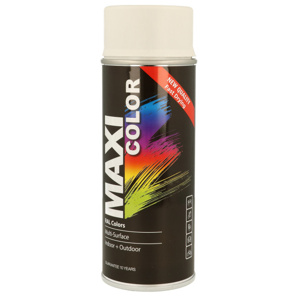 Maxi Color RAL 9016 Άσπρο Traffic Γυαλιστερό 400ml