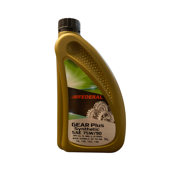 Federal Βαλβολίνη Gear Plus synthetic 75W-90 1L