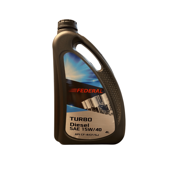 Federal Λιπαντικό Turbo Diesel 15W-40 4lt
