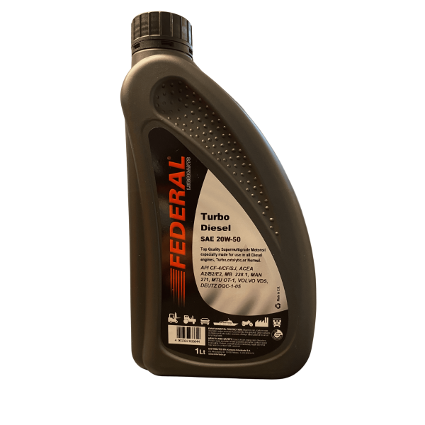 Federal Λιπαντικό Turbo Diesel 20W/50 1L