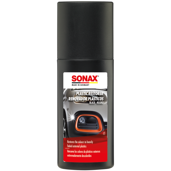 SONAX Βαφή Εξωτερικών Πλαστικών Μαύρη 100ml