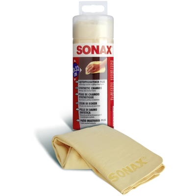SONAX Συνθετικό Δέρμα Στεγνώματος Plus 43 × 32 εκ. για Αυτοκίνητο