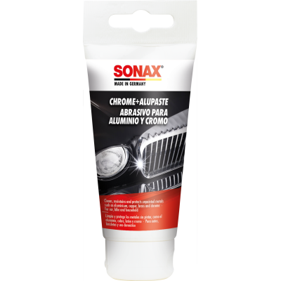 Sonax Γυαλιστική αλοιφή χρωμίου + αλουμινίου 75ml