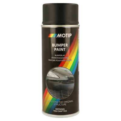 MOTIP Σπρέι Βαφή Προφυλακτήρων Μαύρο Ματ 400ml