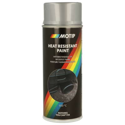 MOTIP Σπρέι Υψηλής Θερμοκρασίας Ασημί 400ml