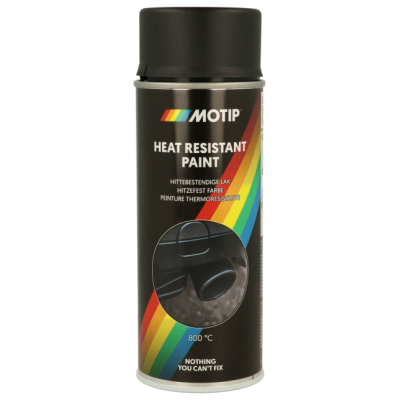 MOTIP Σπρέι Υψηλής Θερμοκρασίας Γκρί Σκούρο 400ml