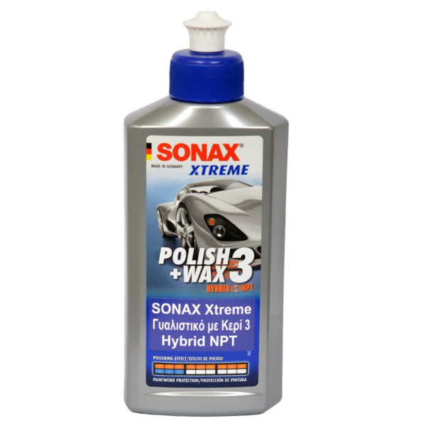 Sonax XTREME Γυαλιστική αλοιφή + κερί 3 250ml