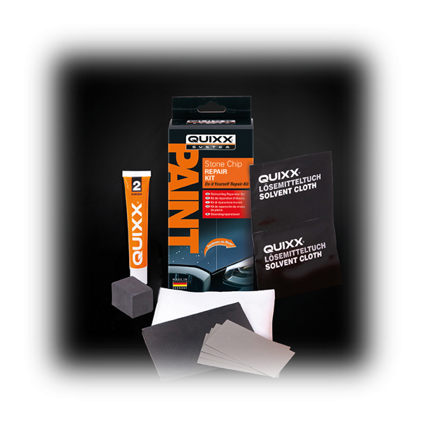 Quixx Σετ επισκευής Χτυπημάτων Πέτρας μαύρο