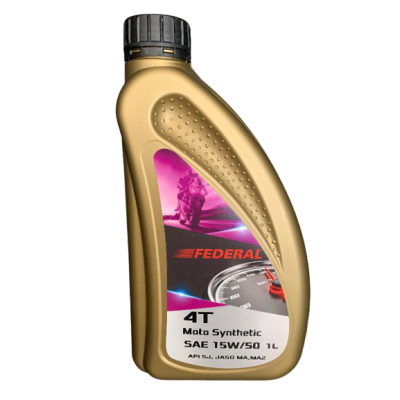 Federal Moto Motor Oil 4T Synthetic 15W/50  1L