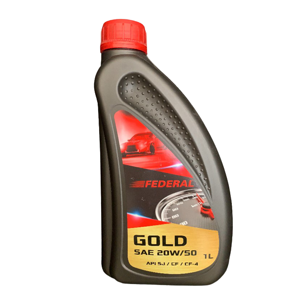 Federal Λιπαντικό κινητήρα Gold  20W/50 1L