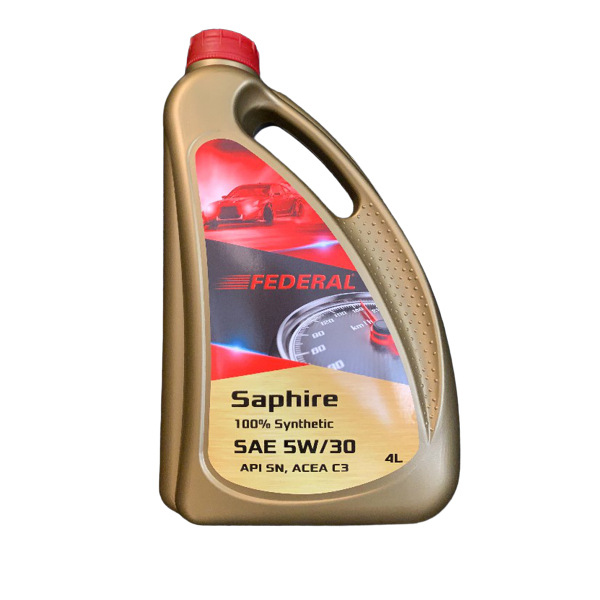 Federal Λιπαντικό κινητήρα Saphire 100% synthetic 5W/30 4L